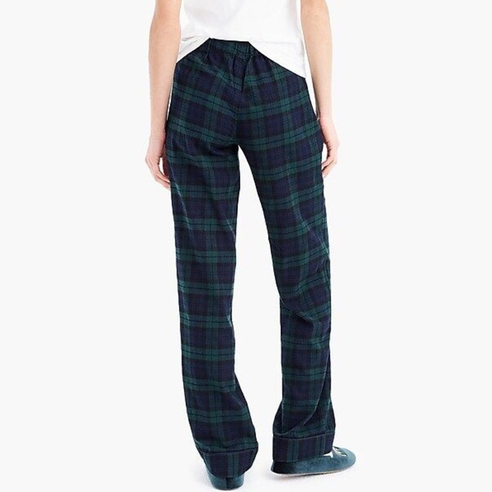 Sale! Pajama Pant in Flannel Black Watch Plaid - Picture 3 of 4